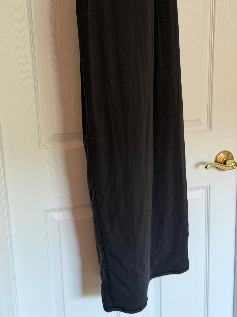 SKIMS Black High-Neck Sleeveless Maxi Dress - Picture 6 of 7